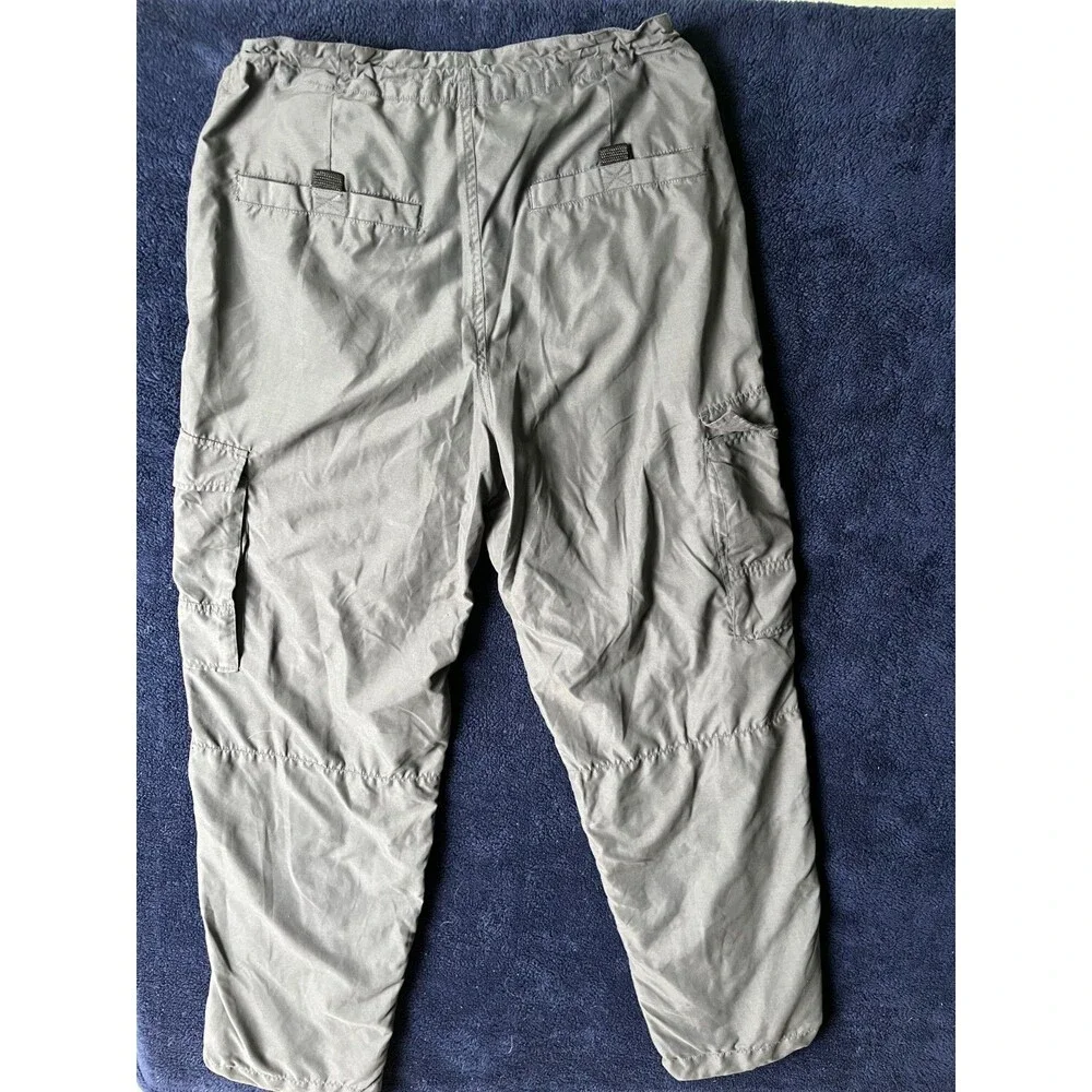 Rare Vintage AMAX Utility Broadcloth Gray Pants Men's 32x34